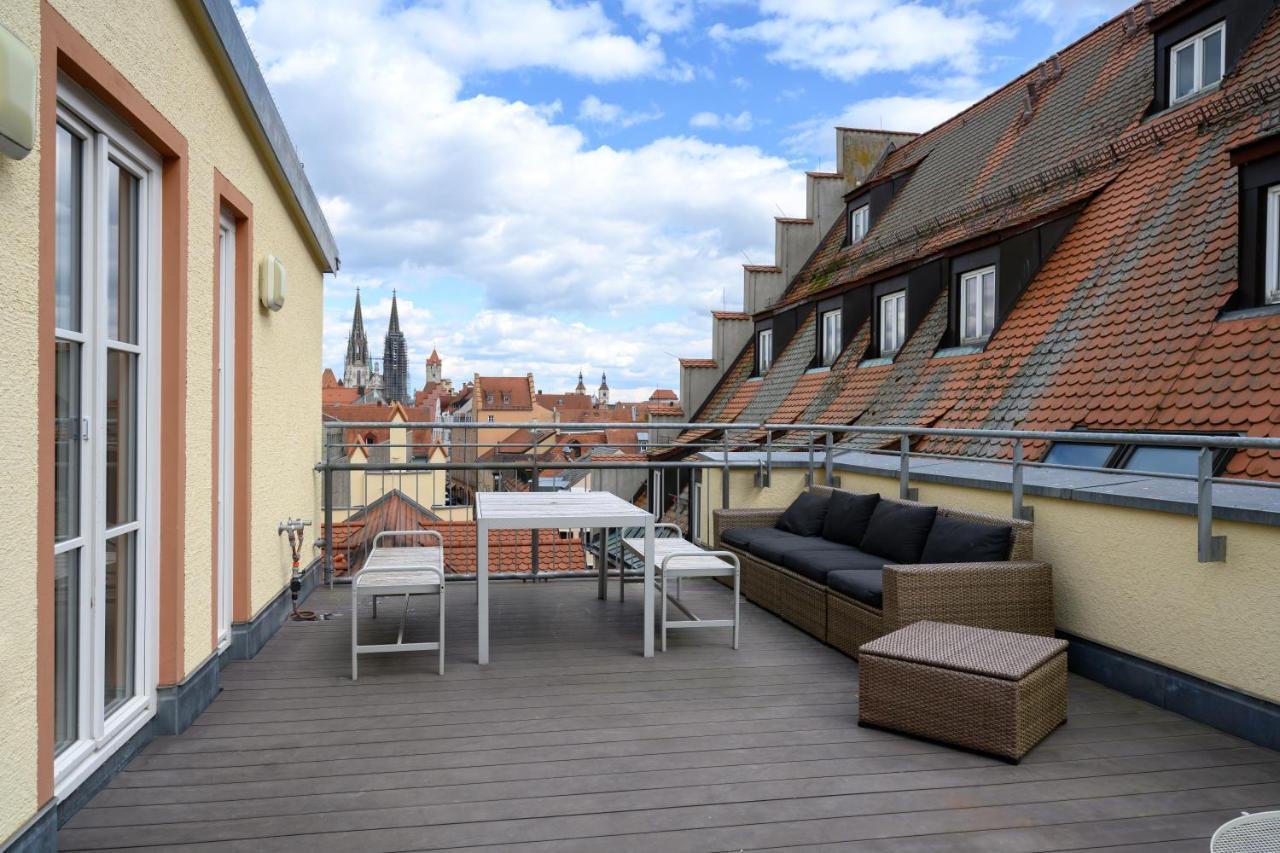 Arnulfsplatz Aparts Regensburg Buitenkant foto