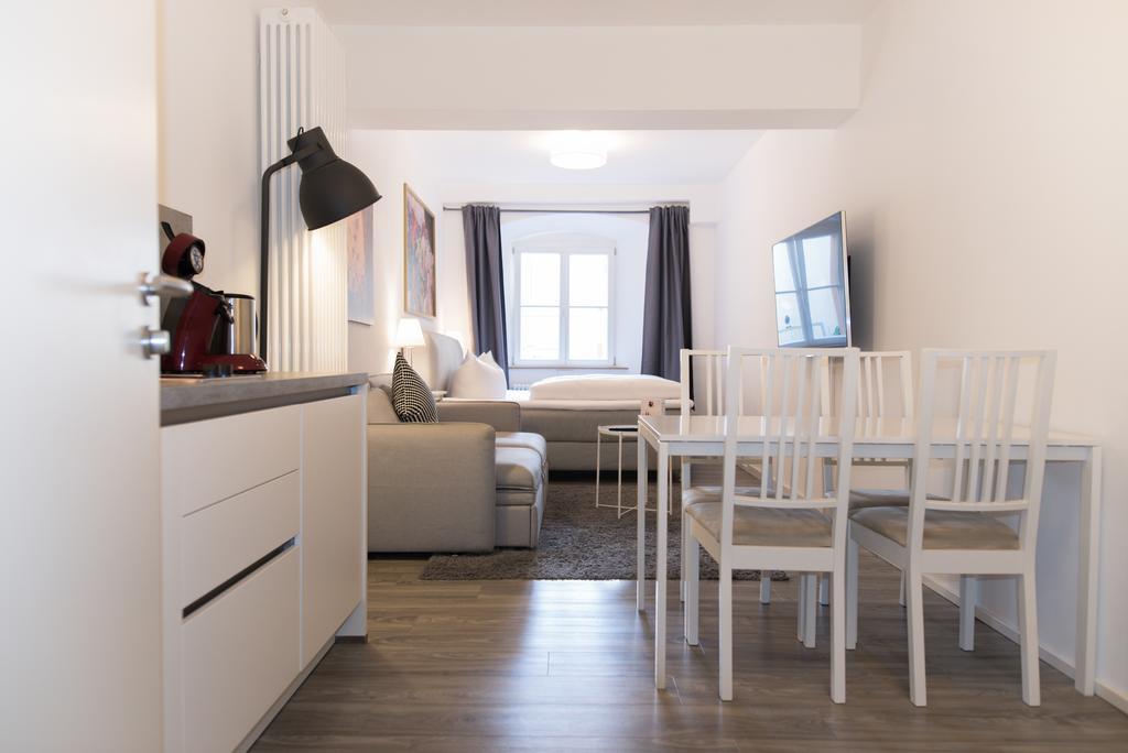 Arnulfsplatz Aparts Regensburg Kamer foto